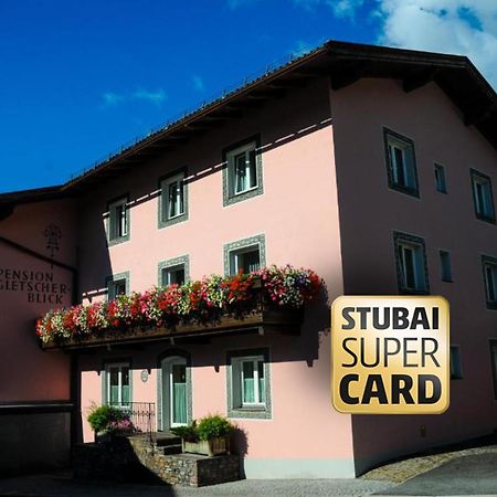 Pension Gletscherblick Fulpmes Exteriör bild